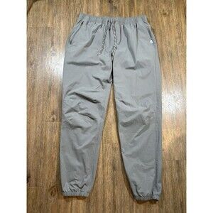 LL Bean Multisport Pants Mens Large 34" Gray Hiking Joggers Performance Stretch